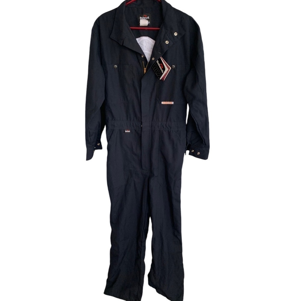 🆕 Bulwark Coveralls Nomex IIIA Navy Men’s Size 40 Fire Department